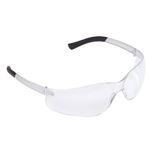 Cordova DANE Readers Safety Glasses, Clear Frame, Clear Lens, 2.5 Diopter EBL10S25 - main